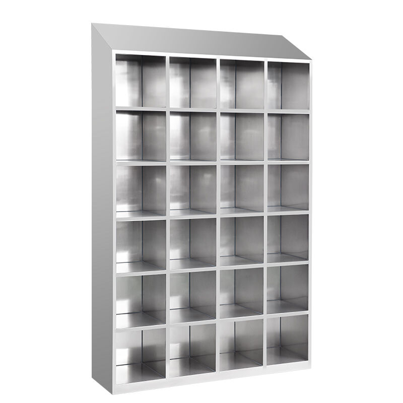 Stainless steel multi-grid wardrobe without door - TFK0502