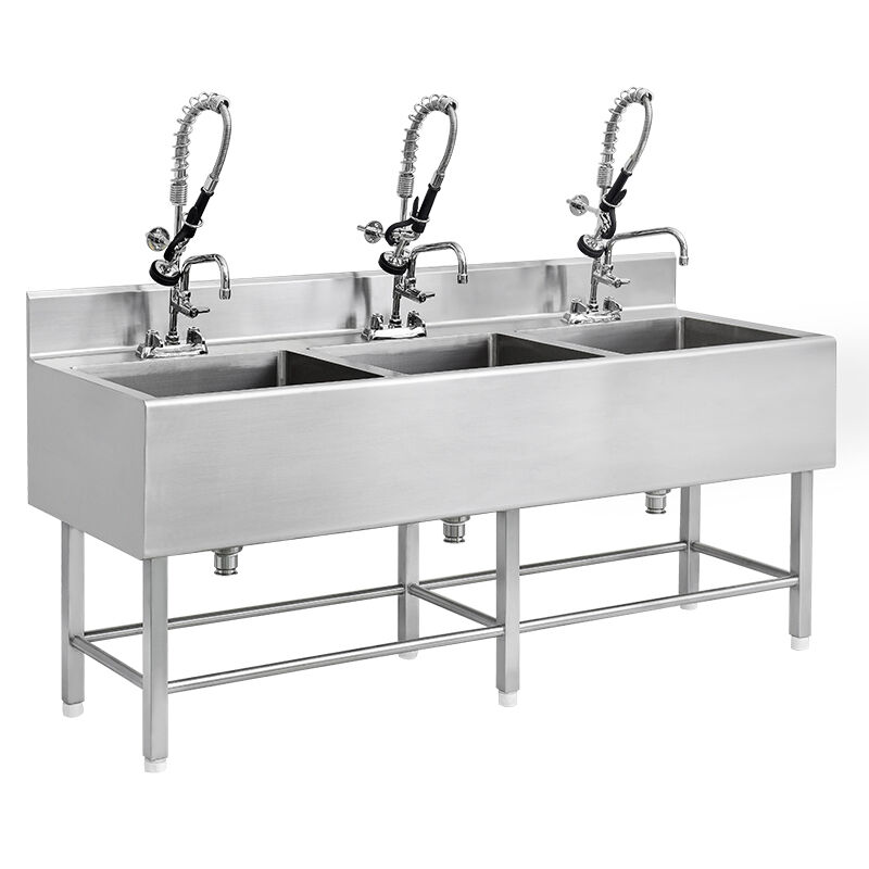 Stainless steel cleaning sink - TFK070207