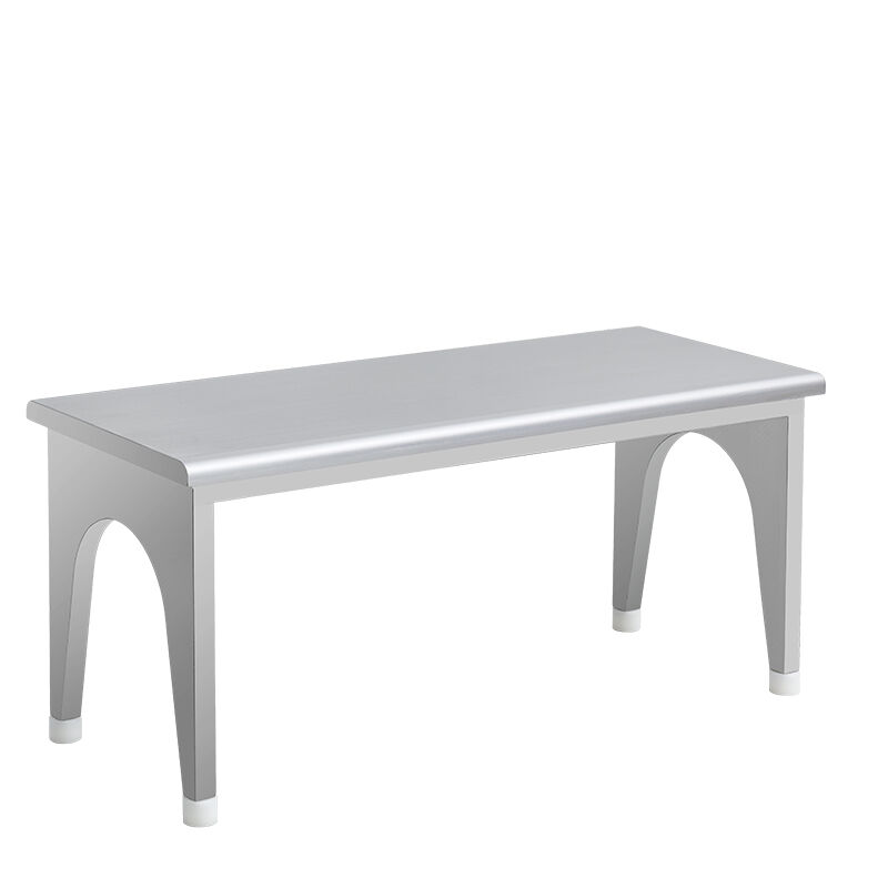 Stainless steel shoe changing stool - TFK0205