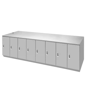 Stainless steel multi-grid shoe changing stool - TFK0204