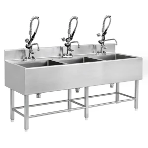 Stainless steel cleaning sink - TFK070207